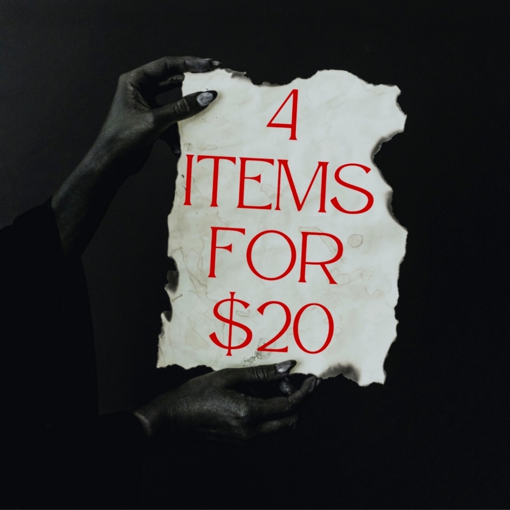 4 items for $20